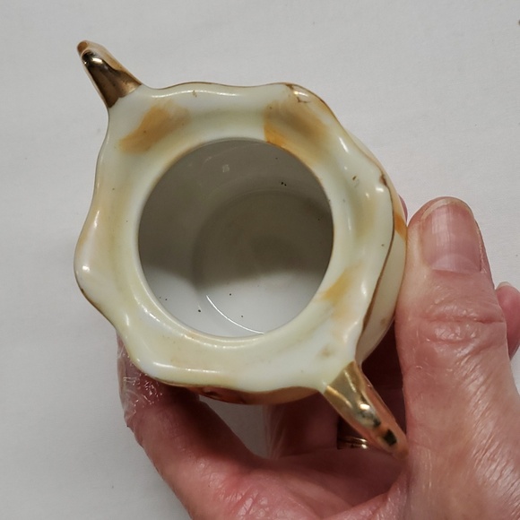 VTG Cream & Sugar Porcelain Ceramic Set 2 Matching CUTE Japan Old Decorative - Picture 11 of 11